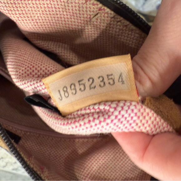 Dooney & Bourke GUC Vintage Giraffe Print Hobo Bag w/Dusty - Picture 7 of 8